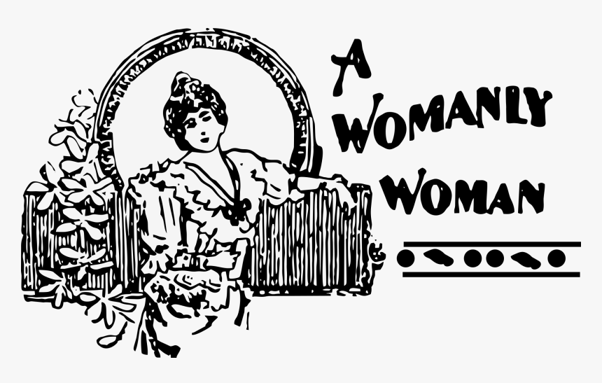 Womanly Woman 1 Inch / 25mm Pin Button Badge Vintage - Reklam Ve Tasarım Çizimleri, HD Png Download, Free Download