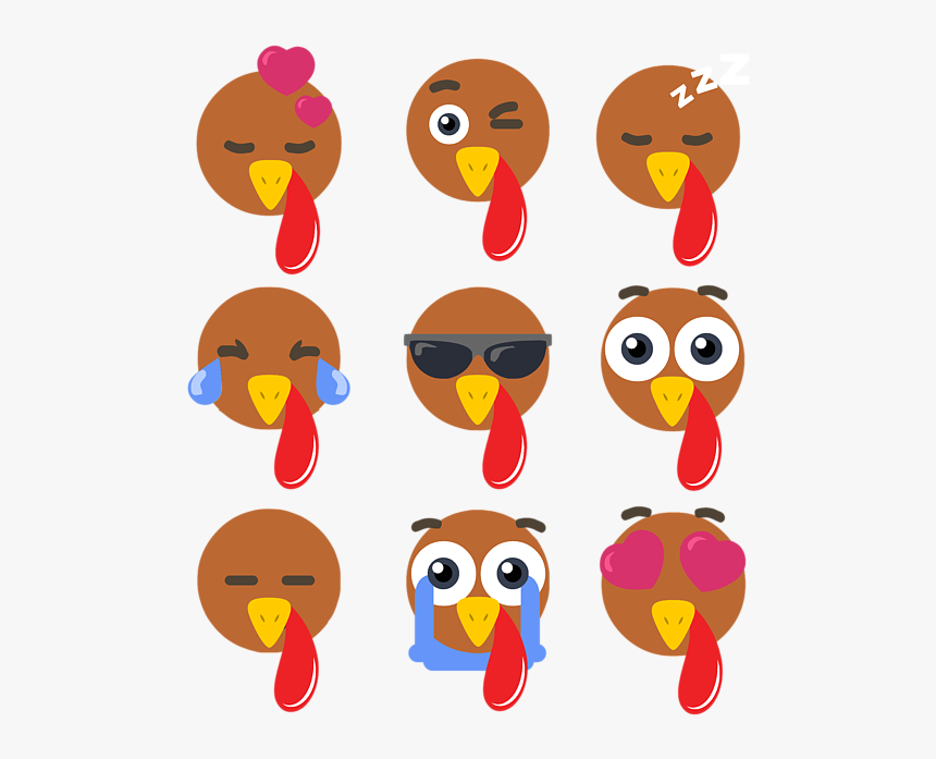 Turkey Emoji Faces, HD Png Download, Free Download