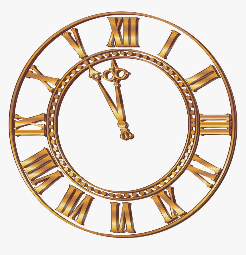 Transparent Background Gold Clock Png Png Download Kindpng