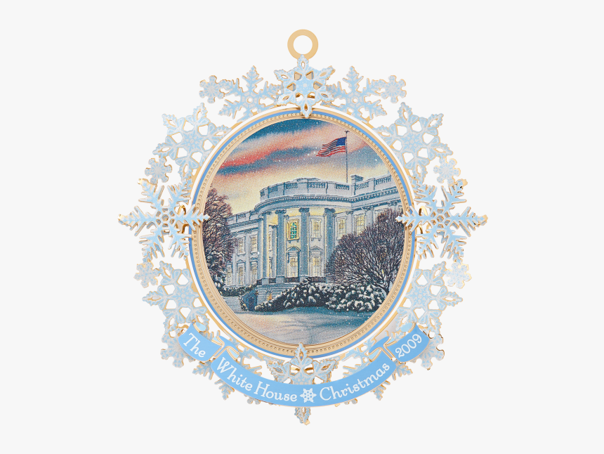 2009 White House Christmas Ornament, HD Png Download, Free Download