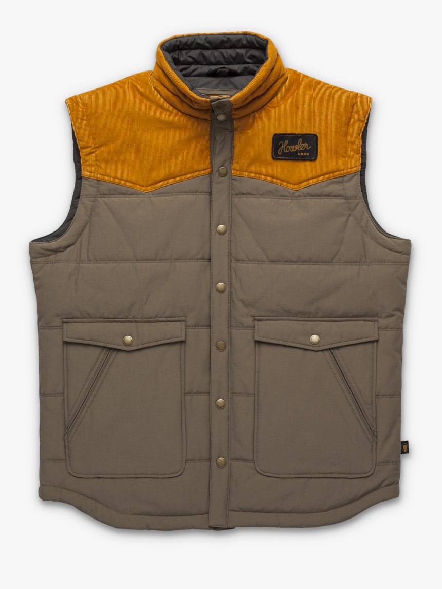 Rounder Vest Morel Rust - Howler Brothers Men's Rounder Vest, HD Png Download, Free Download