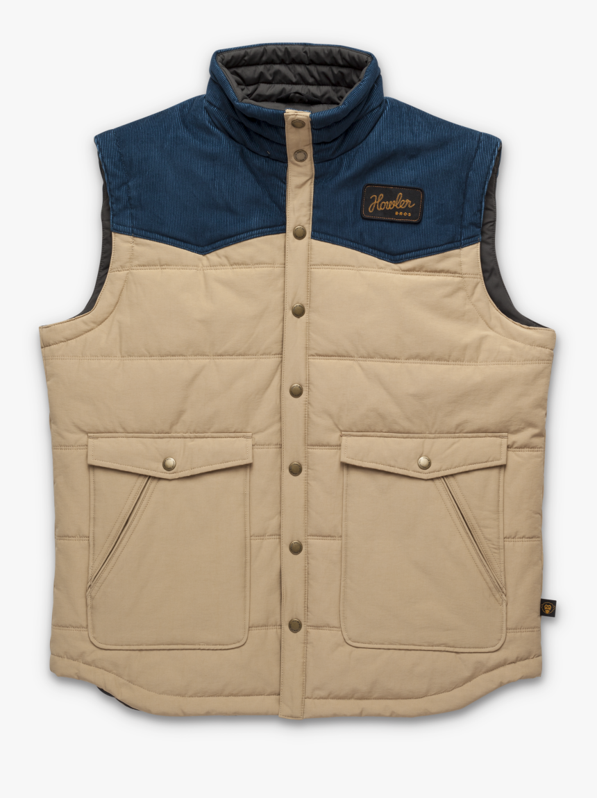 Rounder Vest Khaki Light Navy - Men's Penfold 80s Vest, HD Png Download, Free Download