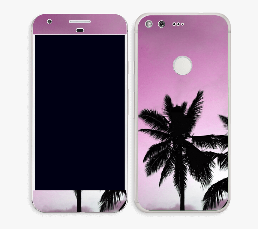 Pink Palm Tree Skin Pixel - Skin Handyhüllen, HD Png Download, Free Download