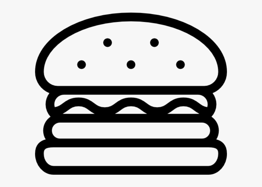 Hamburger Drawing, HD Png Download, Free Download