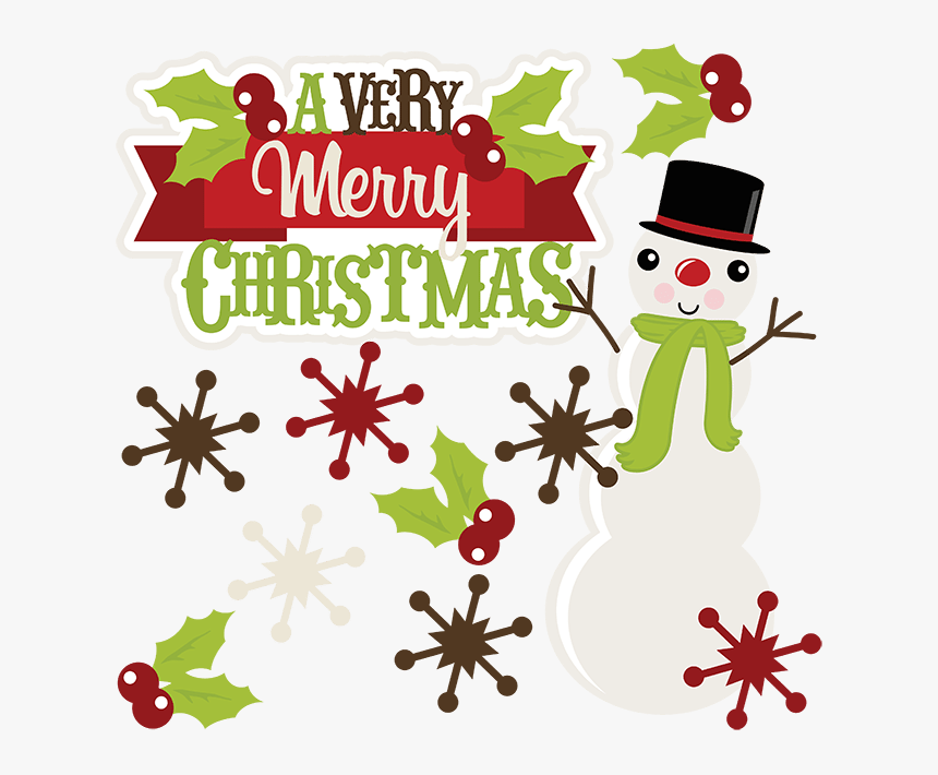 Christian Merry Christmas Clipart Png Download Merry - Cute Merry Christmas Clip Art, Transparent Png, Free Download