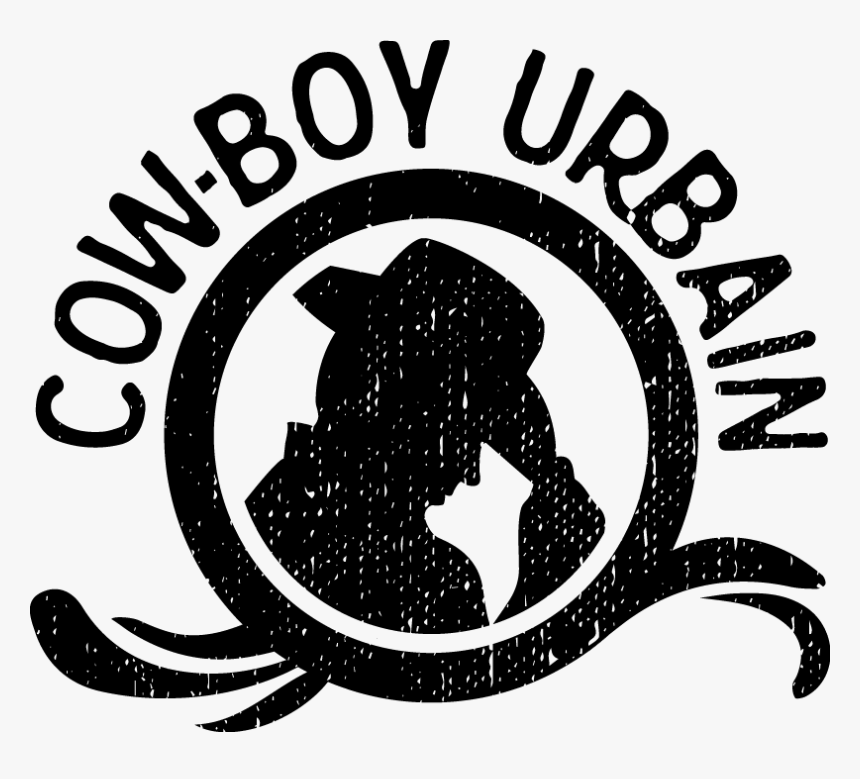 Cowboy Urbain Logo Black - Illustration, HD Png Download, Free Download