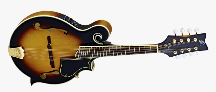 Ortega Rmfe90 F-style Electric Mandolin - Ortega Rmfe90ts, HD Png Download, Free Download