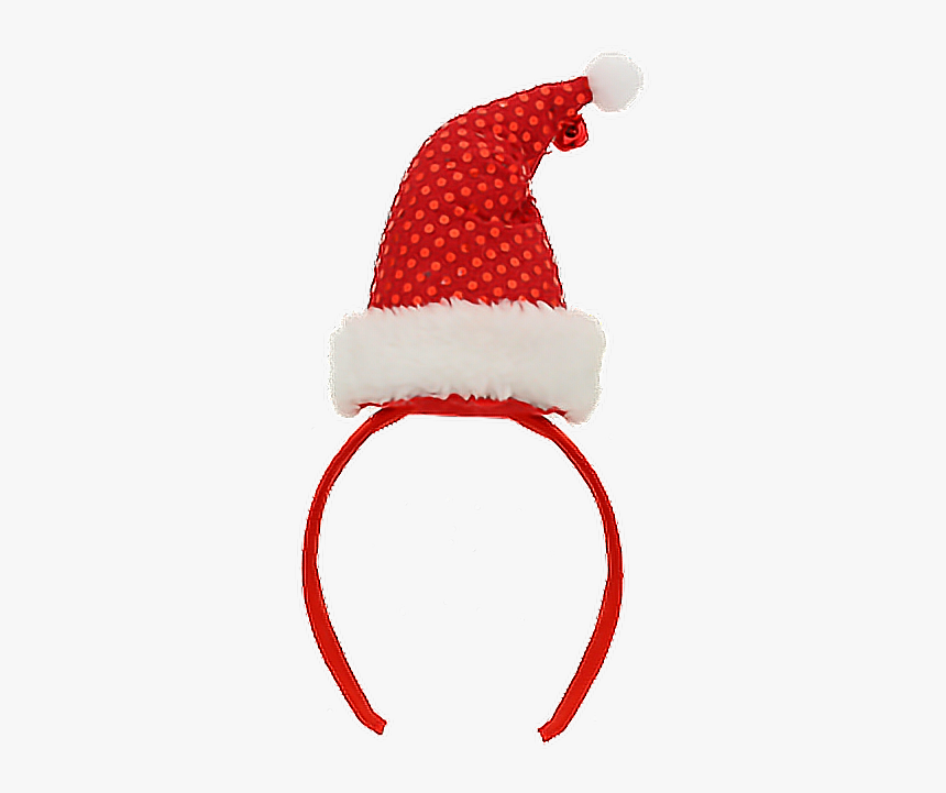 #christmas #santaclaus #santa #hat #tiara #xmas #christmashat - Santa Claus, HD Png Download, Free Download