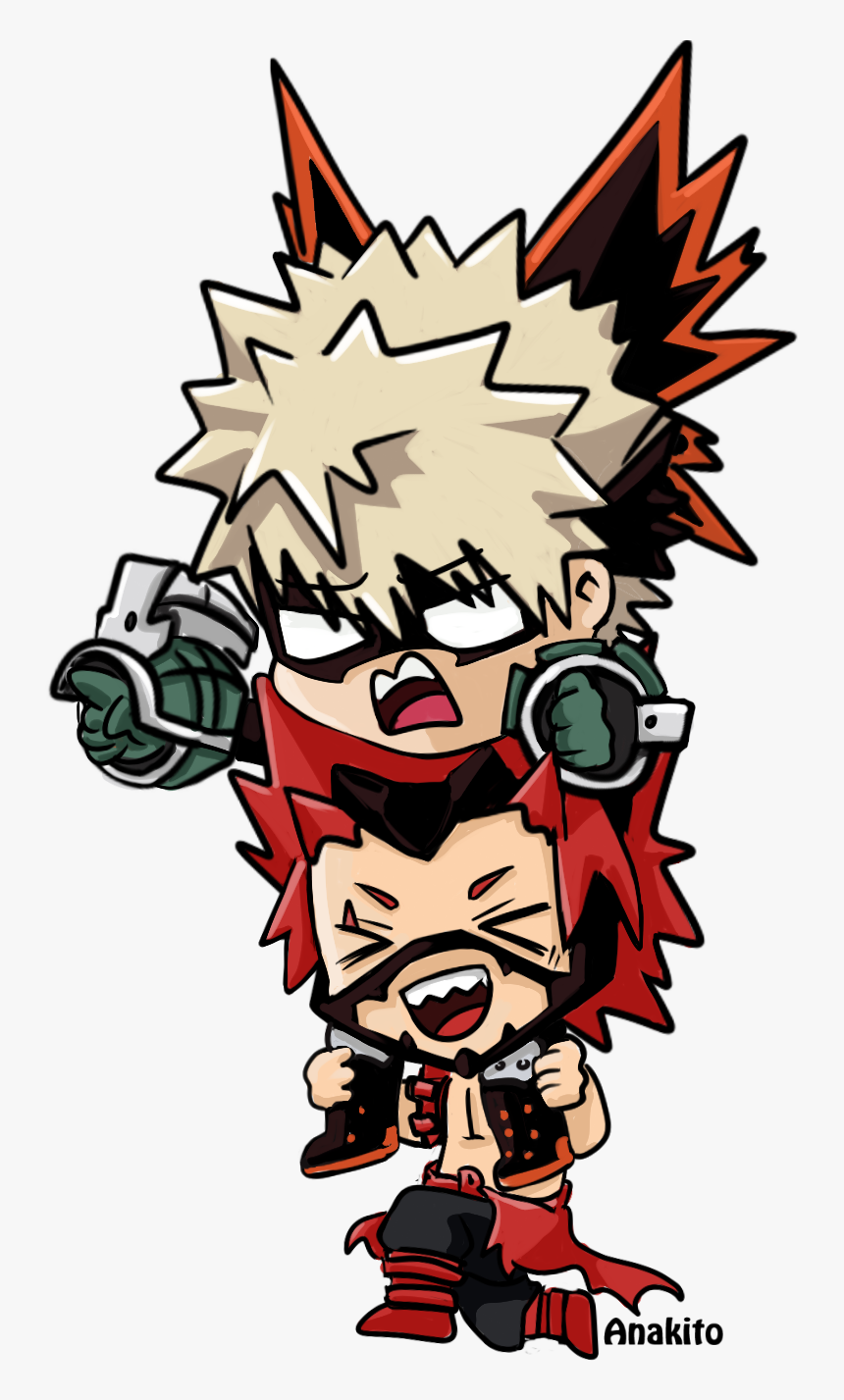 Chibi Krbki Made This Design To Make A Charm With Shrink - Transparent Background Bakugou Chibi, HD Png Download, Free Download