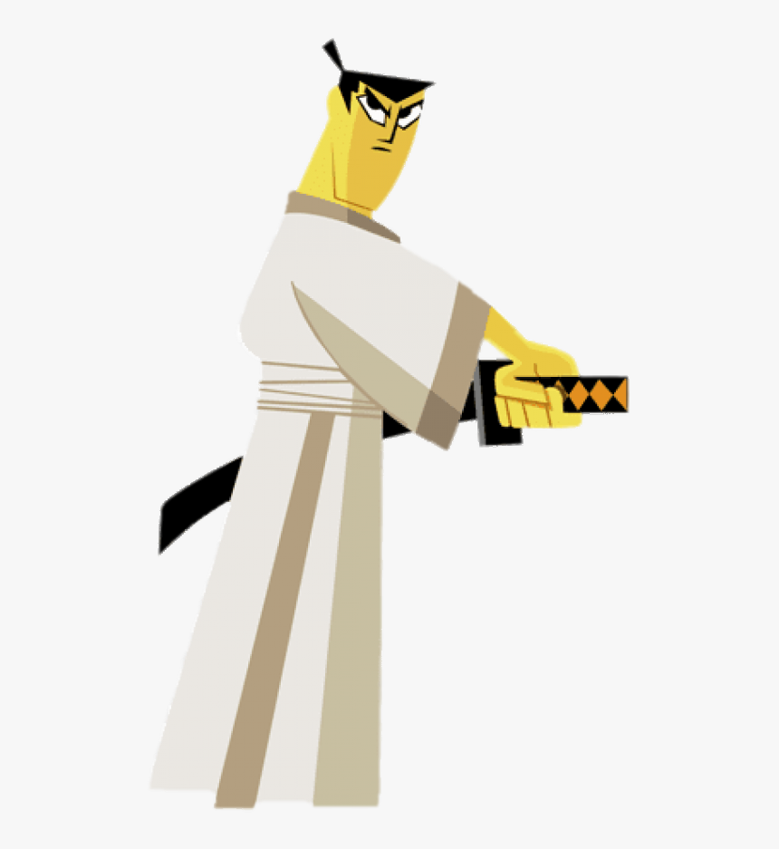 Samurai Jack With Katana - Samurai Jack Sticker Hd, HD Png Download, Free Download