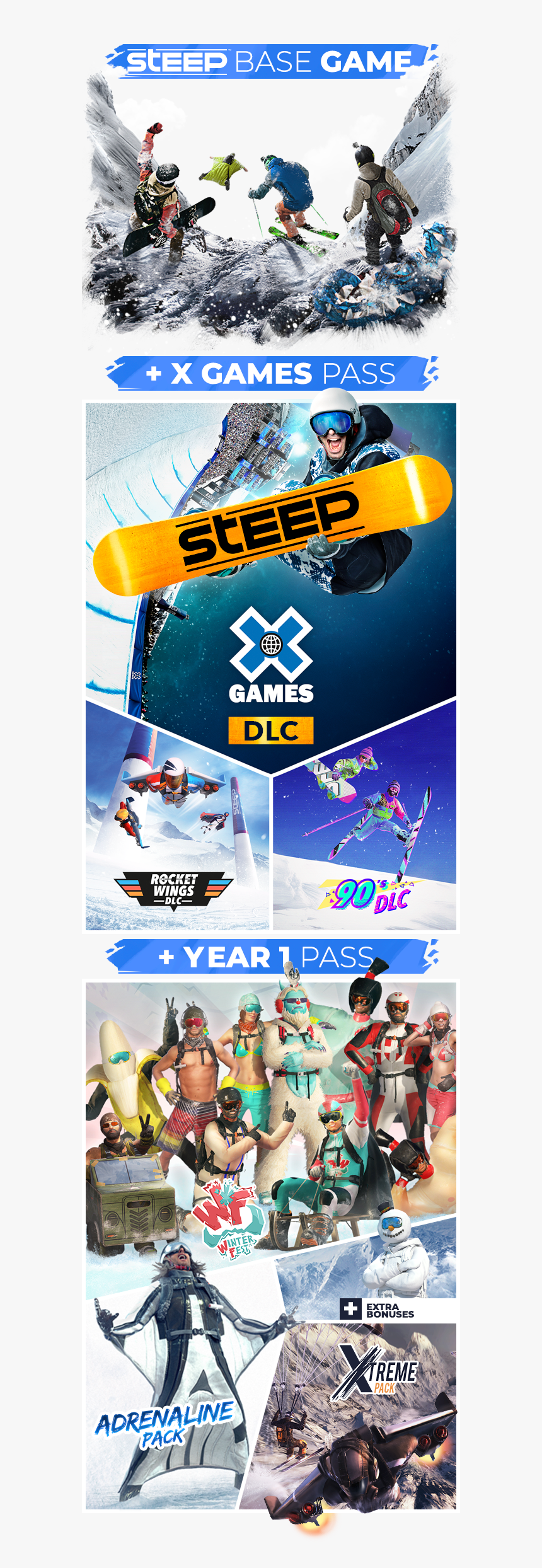 Snowboarding Funny Moments Steep Extreme Sports Png - Winter X Games, Transparent Png, Free Download