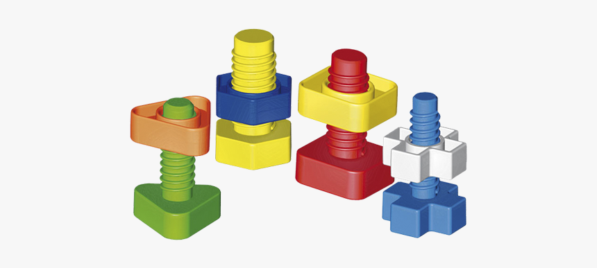 Tuercas Y Tornillos Mixtos - Toy Block, HD Png Download, Free Download