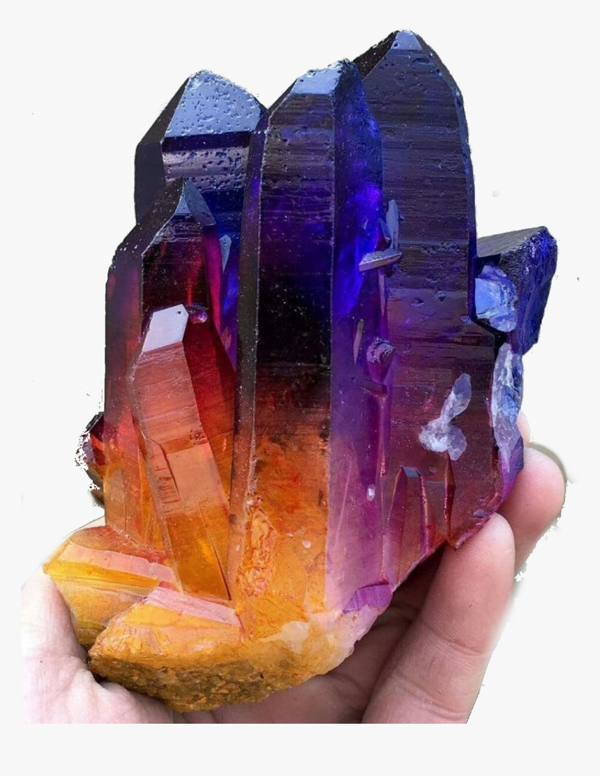 Pin By Nicole Lewis On Crystals - Flame Aura Quartz, HD Png Download, Free Download