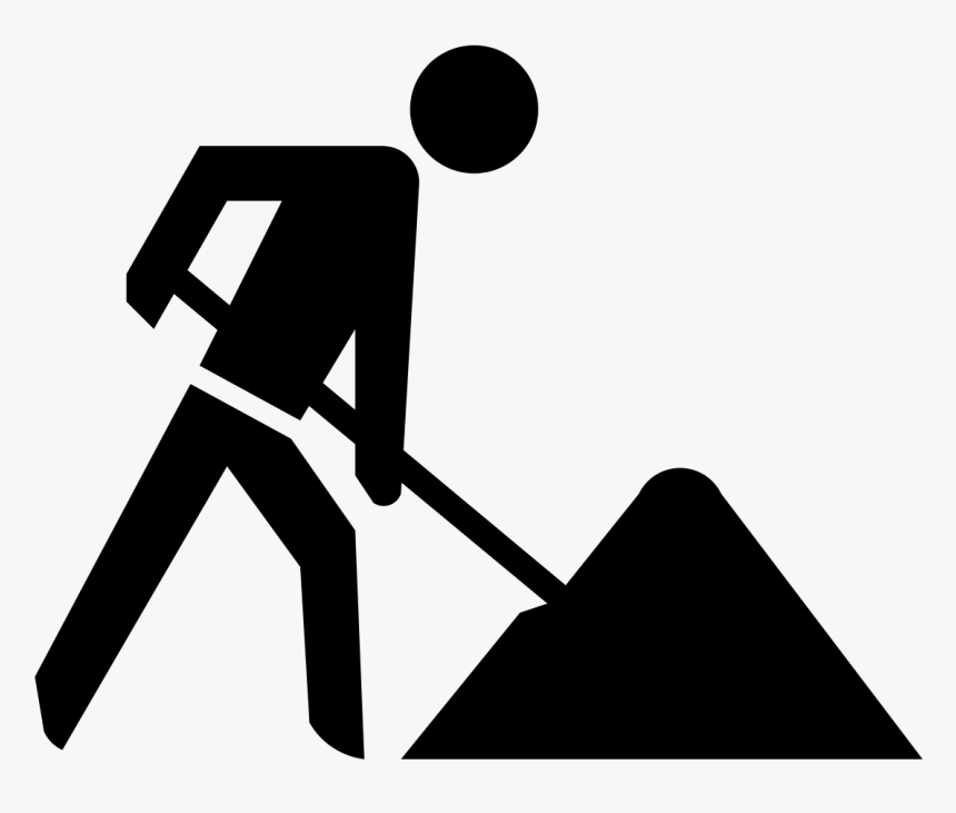 Road Work Icon Svg, HD Png Download, Free Download