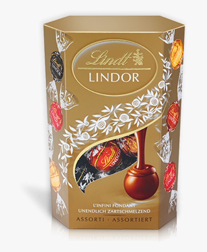 Lindt 4 Flavors - Lindt Lindor Cornet Assorted 200g, HD Png Download, Free Download