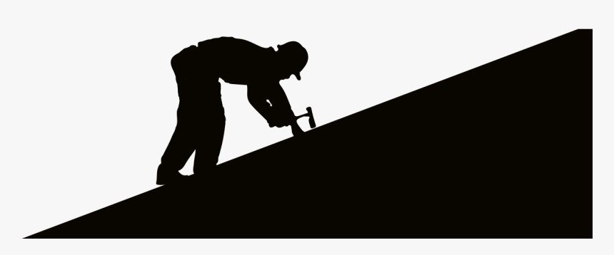 Dko Roofing - Roofing Silhouette, HD Png Download, Free Download