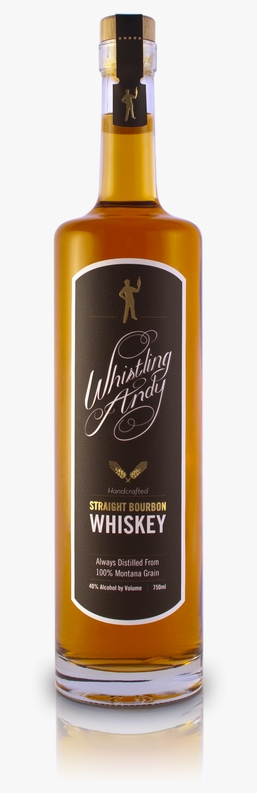 Bourbon - Whistling Andy Straight Bourbon Whiskey, HD Png Download, Free Download