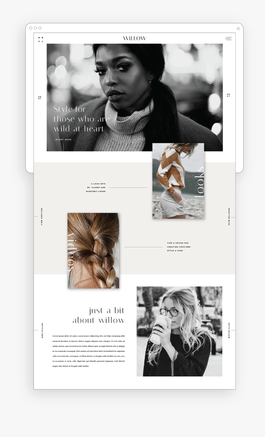 Saffron Avenue Website Template, HD Png Download, Free Download