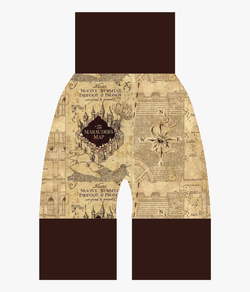Adil-stylish Retro Vintage Harry Potter The Marauder"s - Harry Potter Marauders Map Compass, HD Png Download, Free Download