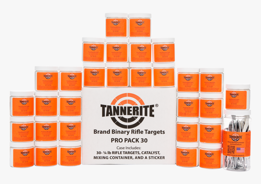 Tannerite Pro Pack 30 1/4-lb Binary Exploding Explosive - Tannerite, HD Png Download, Free Download