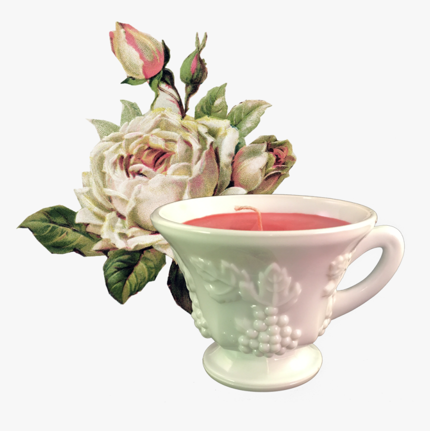 Vintage Tea Cup Png, Transparent Png, Free Download