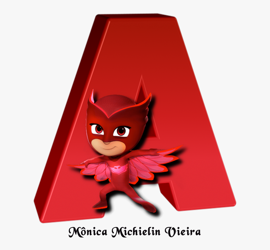 Pj Mask Alfabeto Masks Free Cliparts On Transparent - Alfabeto Pj Masks Png, Png Download, Free Download