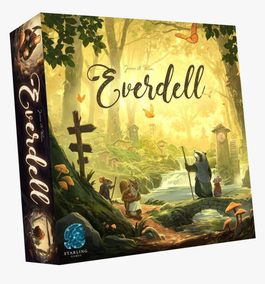 Board Game - Everdell Board Game, HD Png Download, Free Download