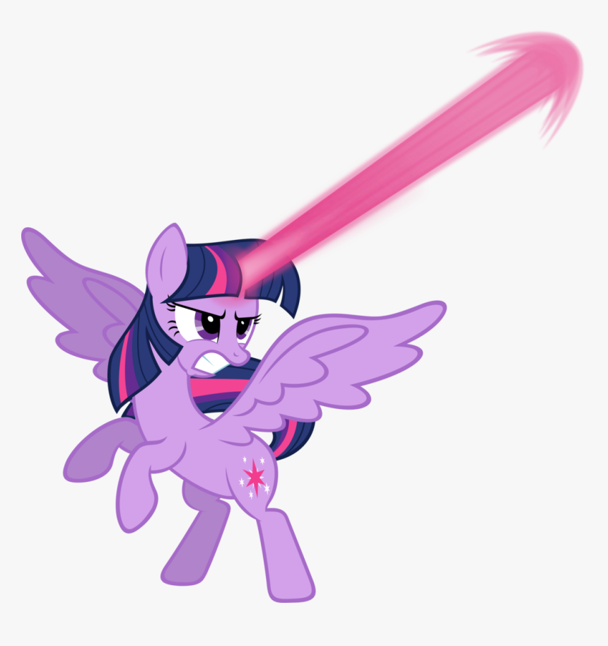 Purple Clipart Light Saber - Mlp Twilight Attack, HD Png Download, Free Download