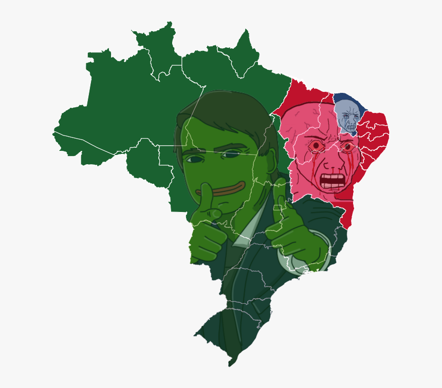 Brazil Map Png, Transparent Png, Free Download