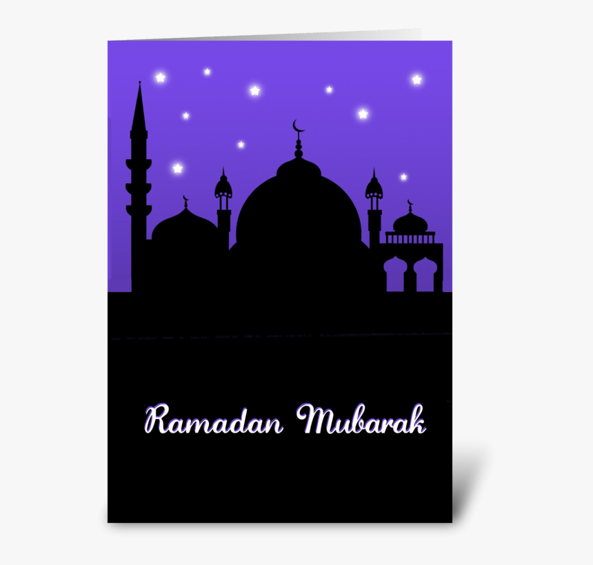 Mosque Greeting Card - Mosque, HD Png Download, Free Download