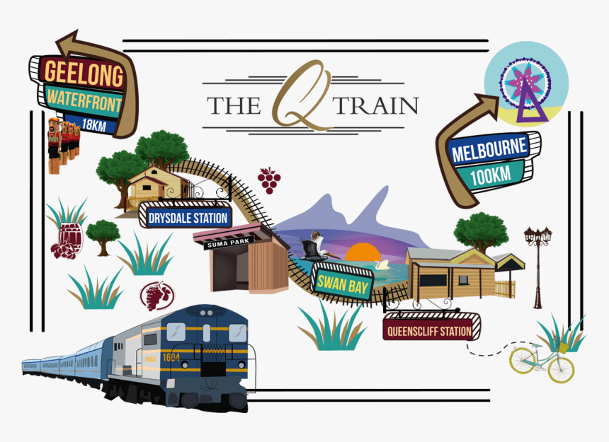 Q Train Drysdale, HD Png Download, Free Download