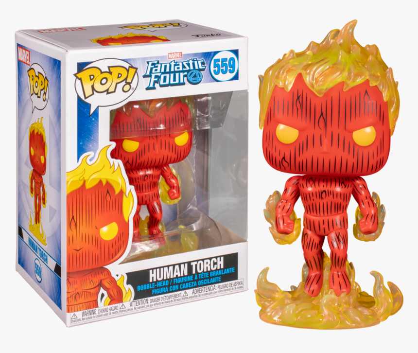 Funko Pop Fantastic Four, HD Png Download, Free Download