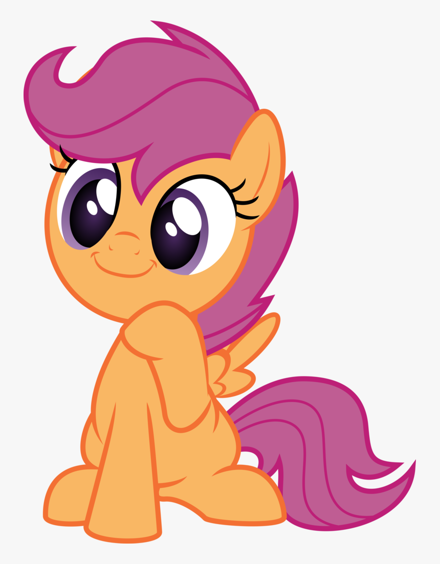 Salemcat, Cute, Cutealoo, Edit, Female, Filly, Pegasus, - Mlp Scootaloo Vector, HD Png Download, Free Download