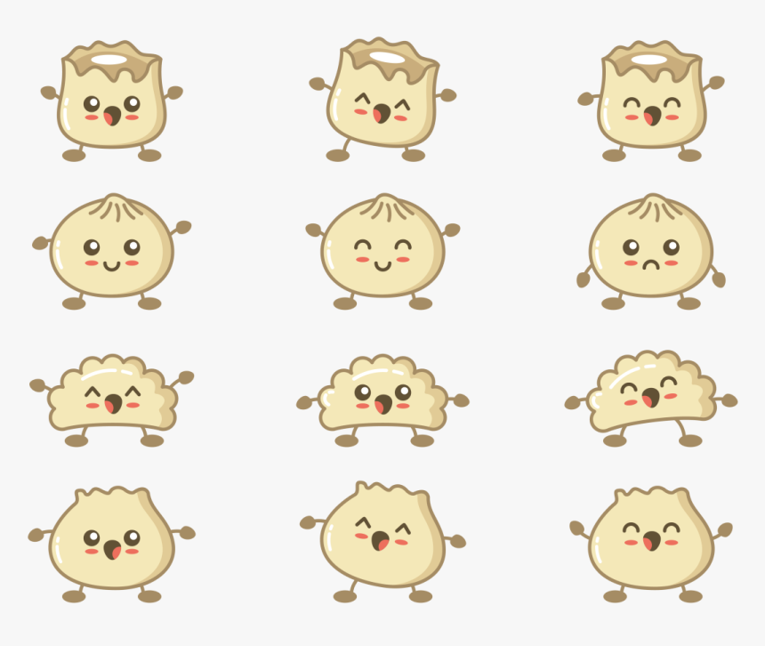 Dumplings Cartoon , Png Download - Dumplings Cartoon, Transparent Png, Free Download