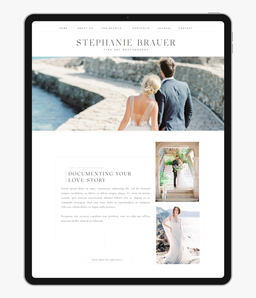 Stephanie Brauer Brand And Website By Magnolia Creative - Photograph, HD Png Download, Free Download