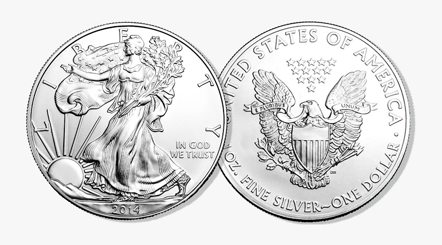 Vector Coin Silver - 2019 American Silver Eagle, HD Png Download, Free Download