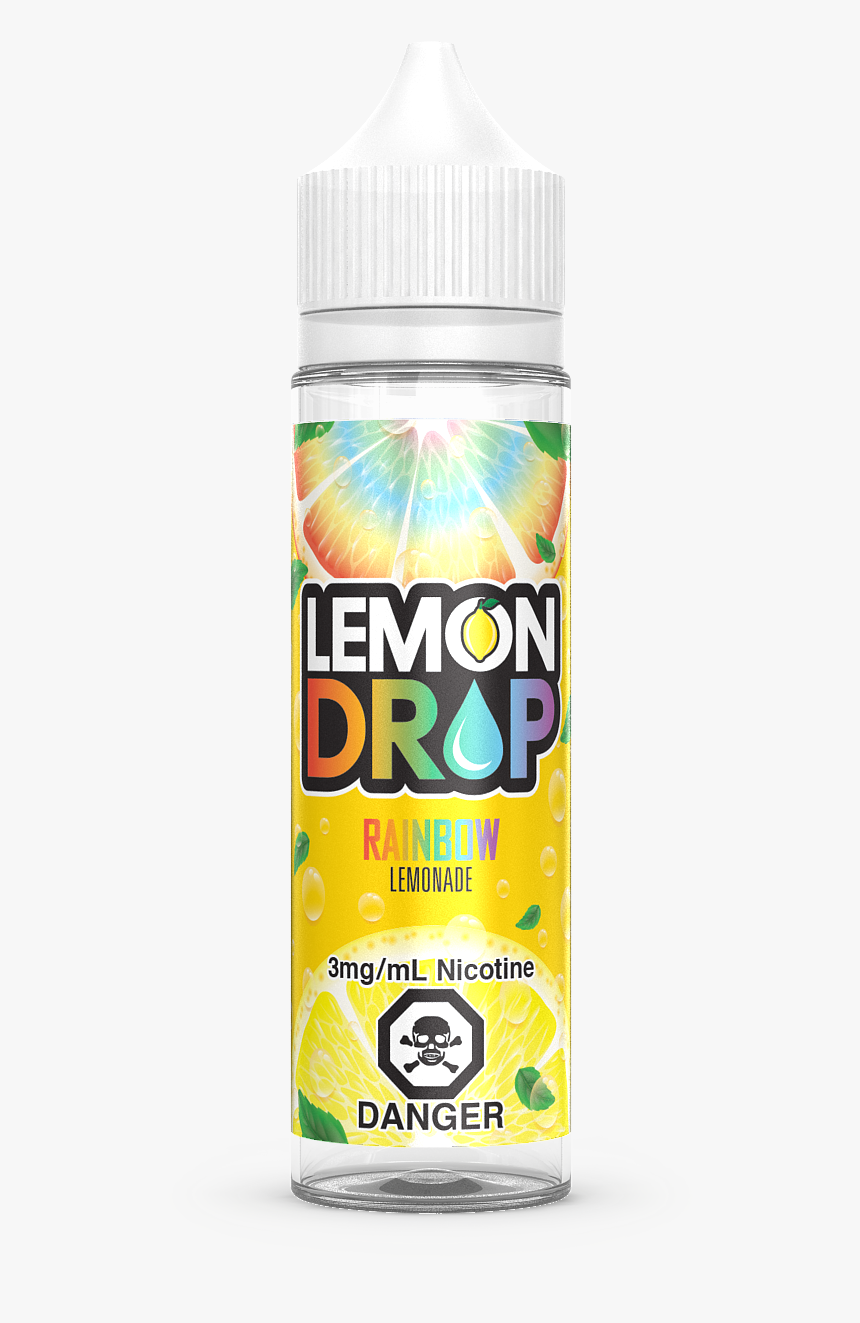 Lemon Drop Rainbow Lemonade Ecta - Lemon Drop Liquid, HD Png Download, Free Download