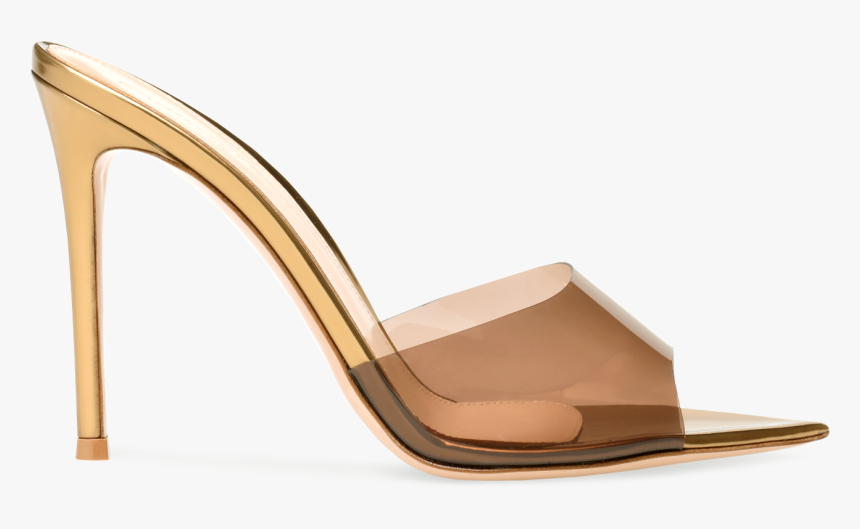 Gianvito Rossi Elle Mules, HD Png Download - kindpng
