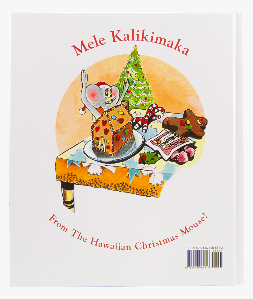 Web The Hawaiian Christmas Mouse Back - Illustration, HD Png Download, Free Download