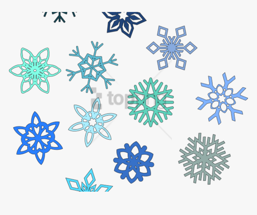 Download Snowflake Png Images Background , Png Download - Clip Art Transparent Background Snow Flakes, Png Download, Free Download