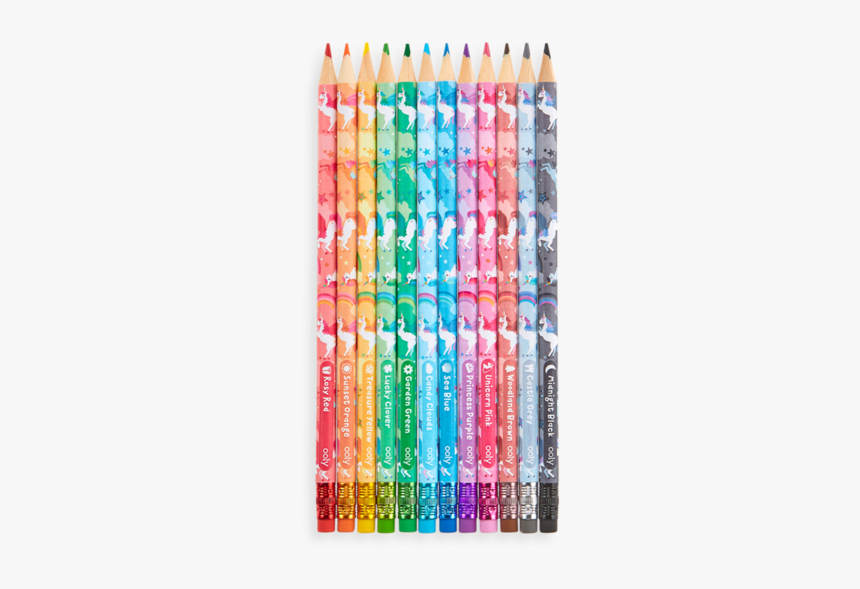 Unicorn Colored Pencils, HD Png Download, Free Download