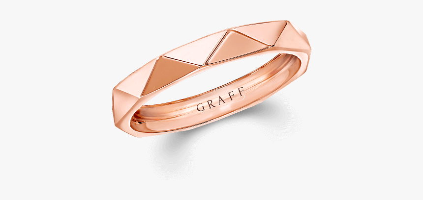 A Laurence Graff Signature Ring In Rose Gold - Laurence Graff Signature Wedding Bands, HD Png Download, Free Download