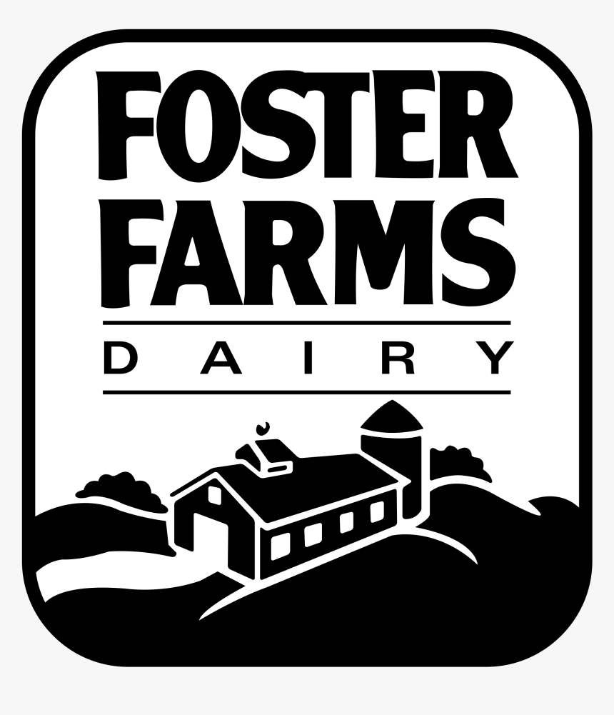 Foster Farms Dairy Logo Png Transparent - Milk Farm Vector Logo, Png Download, Free Download