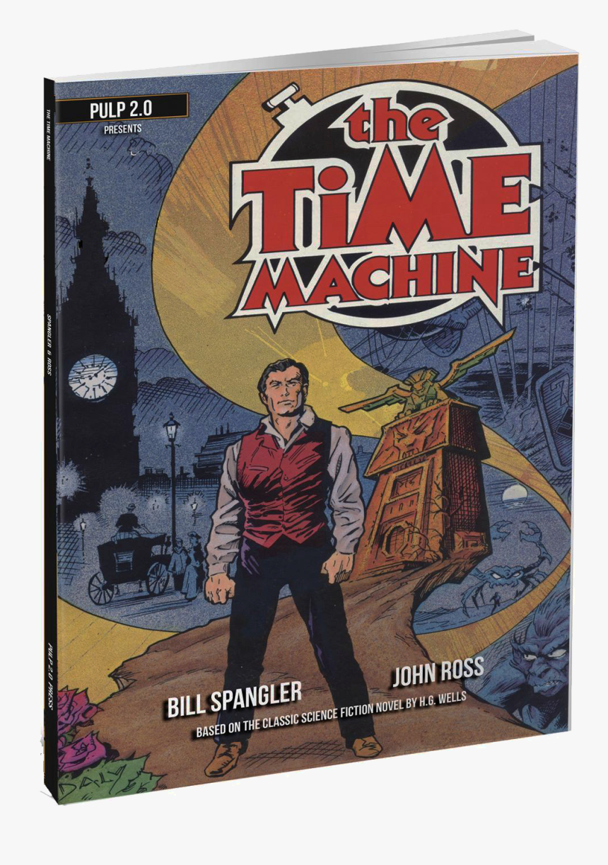 Time Machine Comic Book, HD Png Download, Free Download