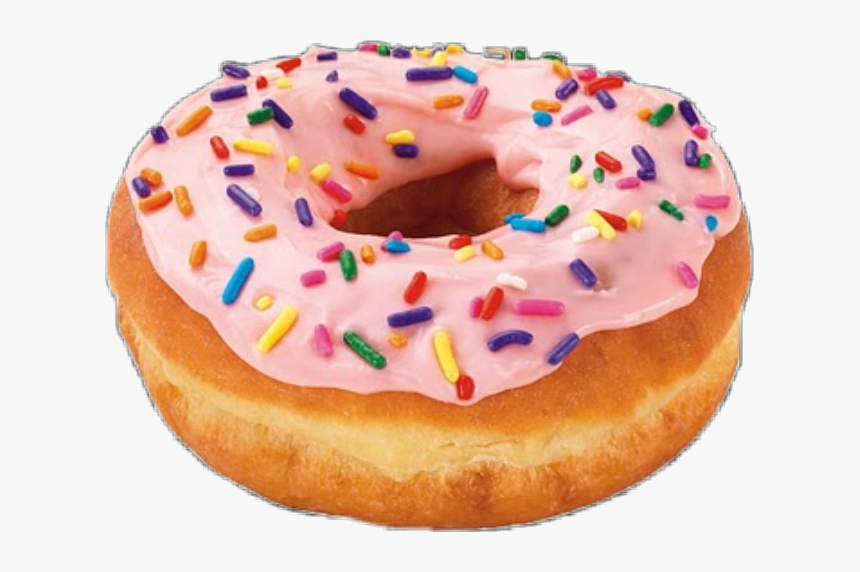 #donna #donuts #donut #dona #pan #ana #pink #rosa - Pink Donut Dunkin Donuts, HD Png Download, Free Download