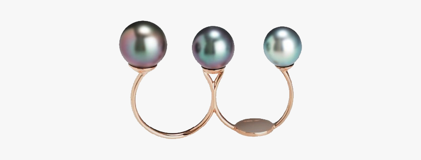 Black South Sea Pearl Double Ring"

 
 Data Rimg="lazy"
 - Earrings, HD Png Download, Free Download