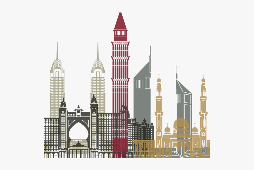 Dubai Skyline Poster, HD Png Download, Free Download