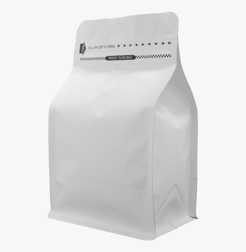 Coffee Bag Kraft Paper - Coffee Bag 250g White, HD Png Download, Free Download