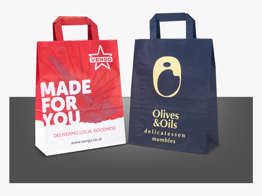Kraft Paper Bags - Tote Bag, HD Png Download, Free Download