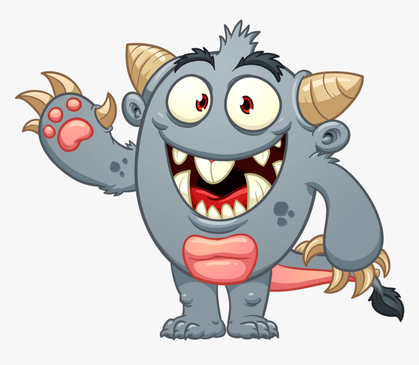 Monster * Robots - Gray Monster Clipart, HD Png Download, Free Download